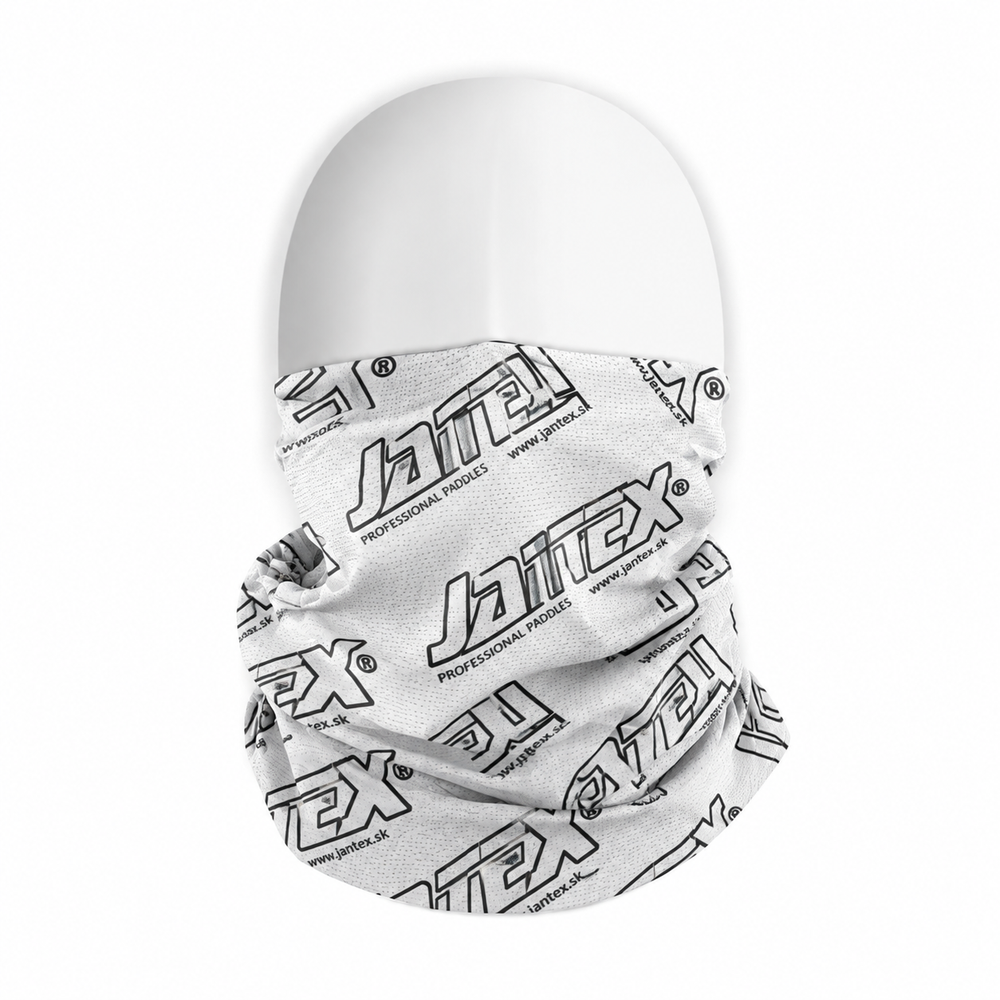 Jantex multifunktionell halstub – vit